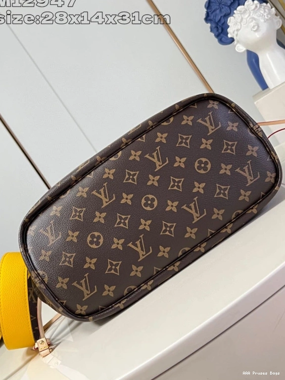 AAA Replica Ru Bandoulière Inside Out Louis Neverfull MM-31*28*14cm Vuitton 0709